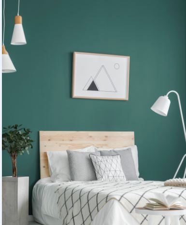 29 Lit Double Et Lampe 
