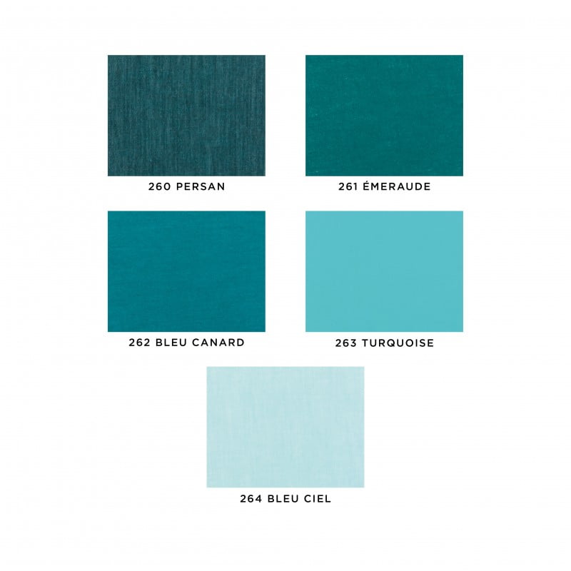 Nuancier Canard Et Turquoise Le Colonel Moutarde