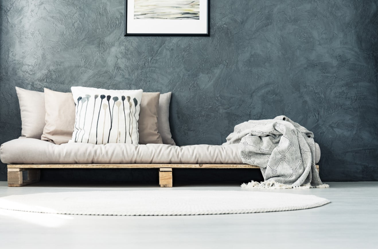 Lit En Palettes, Une Place, Type Futon