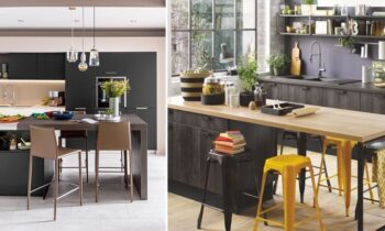 Cuisine Noire Et Bois