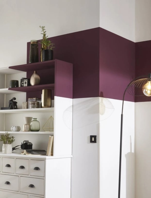Une Partie Du Meuble Colorée