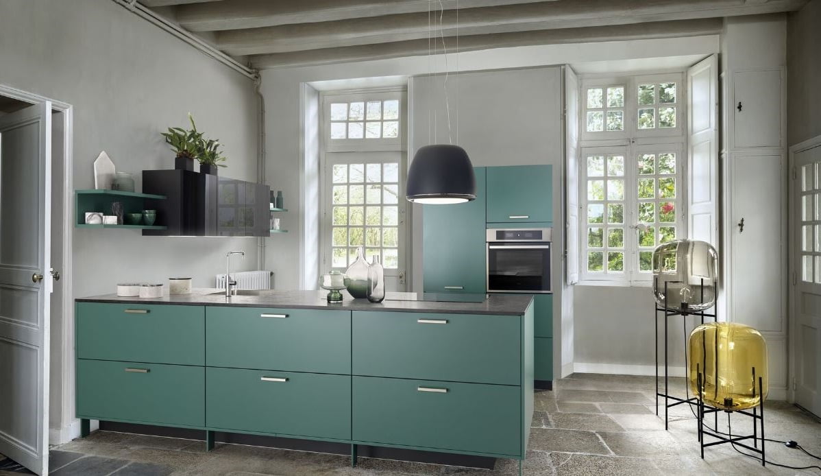 .cuisine Vert Clair