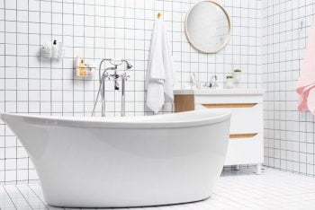 Carrelage Dans La Salle De Bain
