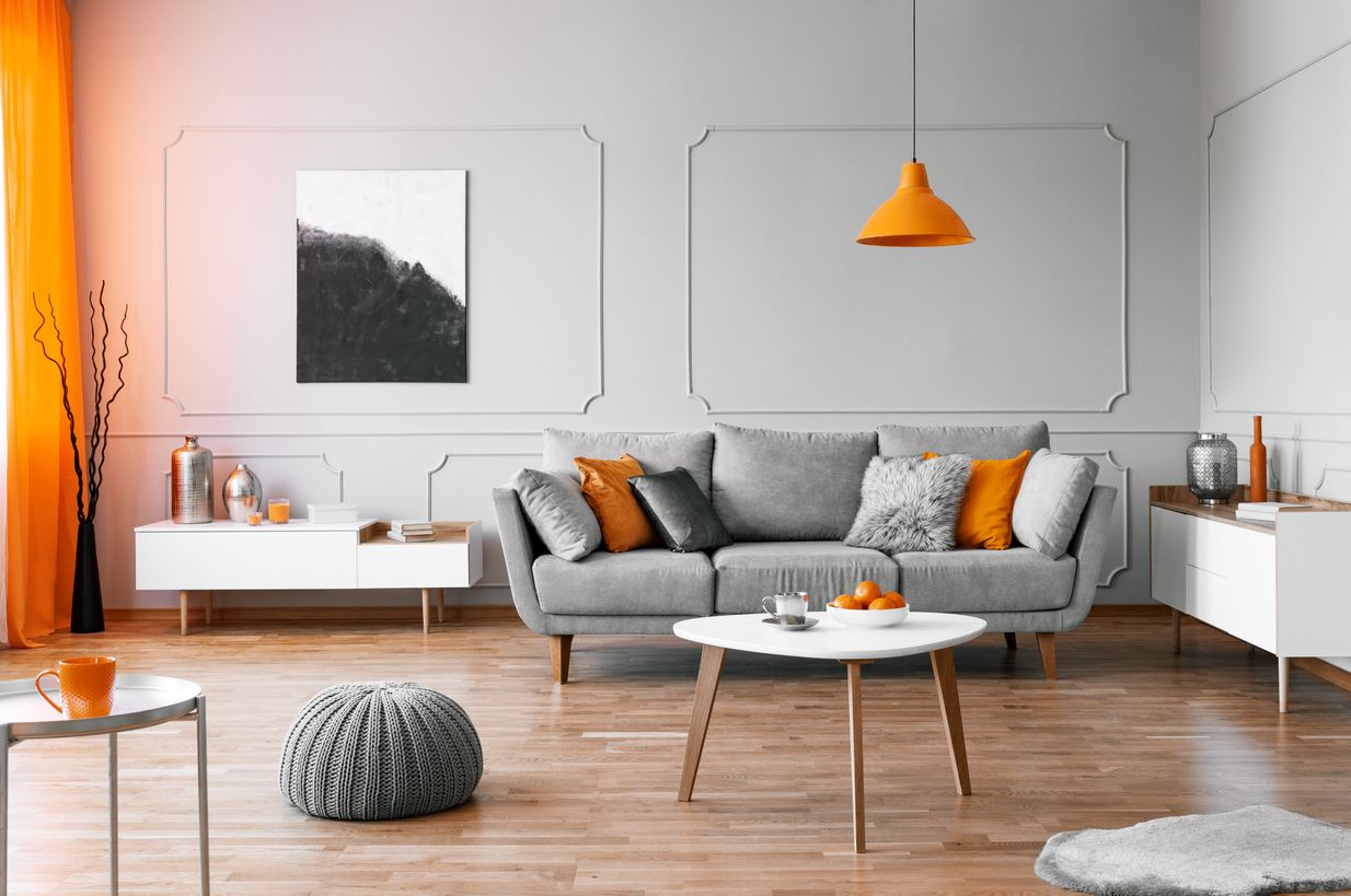orange Et Gris