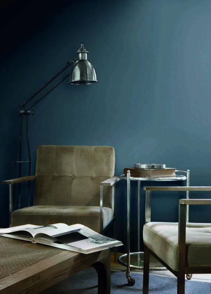 bleu Nuit Et Kaki