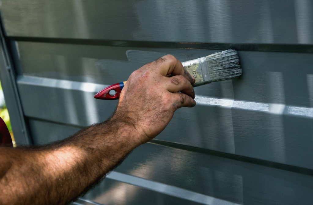 Peindre Porte De Garage En Aluminium