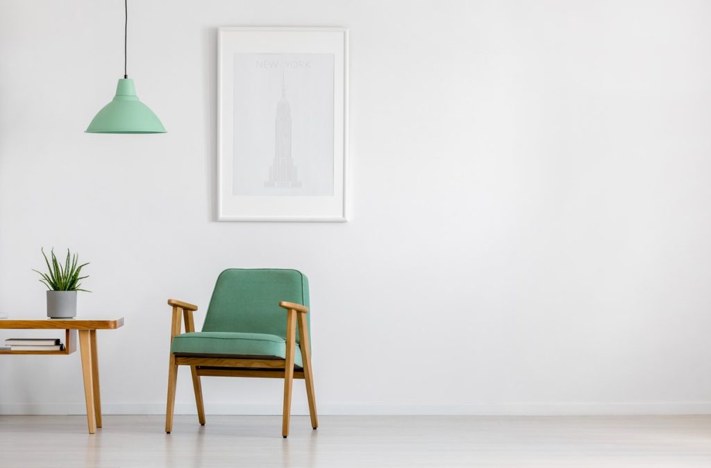 Cadre Sur Un Mur Blanc