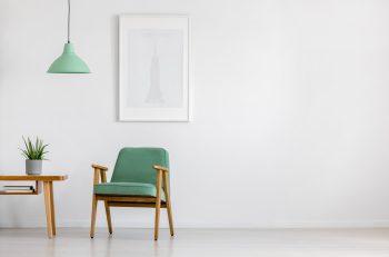 Cadre Sur Un Mur Blanc
