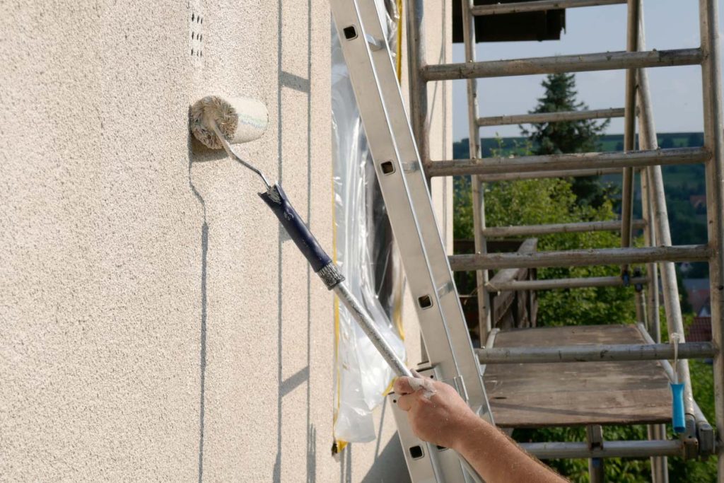 Peinture de la façade de la maison