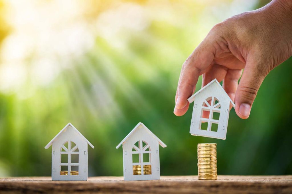 concept de placement immobilier