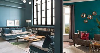 Salon Bleu Canard