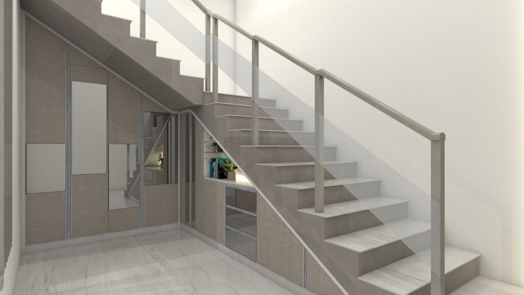 Espace Rangement Sous Escalier